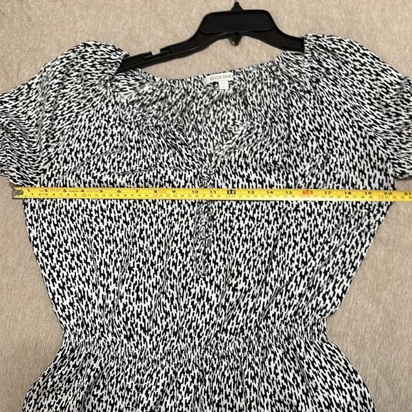 Ellen Tracy Womens Black/ White Top Size XS - Picture 6 of 6